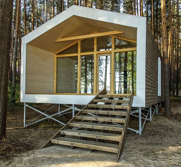 Сваи под каркасный дом в Ельце