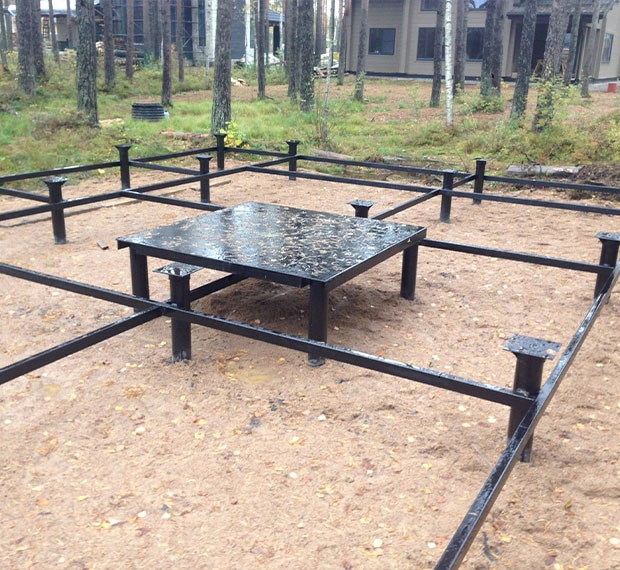 Винтовые сваи под печь в Ельце